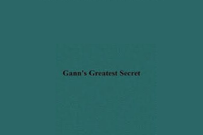 Hans Hannula - Gann’s Greatest Secret onnline courses