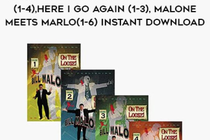 Collection magic BILL MALONE - ON THE LOOSE(1-4)