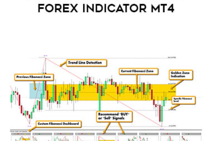 Fibonanci Golden Zone Forex Indicator MT4 onnline courses