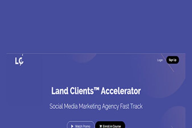 Elliot Drake – Land Clients Accelerator onnline courses