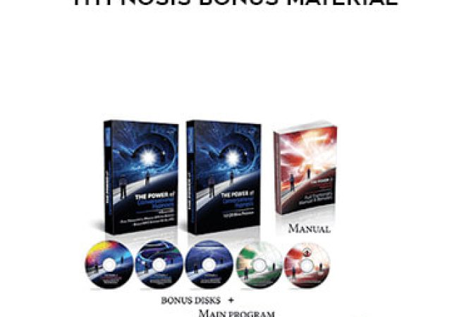 Igor Ledochowski - Power Of Self Hypnosis Bonus Material onnline courses