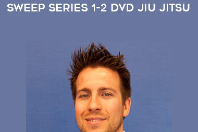 Tony Pacenski Faixa preta Series BJJ Hook Sweep Series 1-2 DVD Jiu Jitsu onnline courses