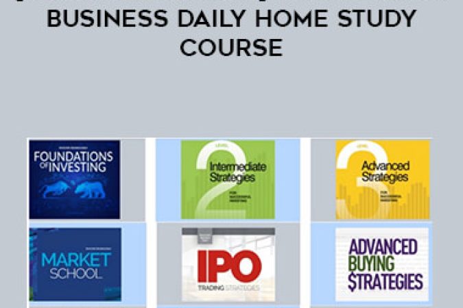 [9 Course Bundle] IBD Investor Business Daily Home Study Course onnline courses