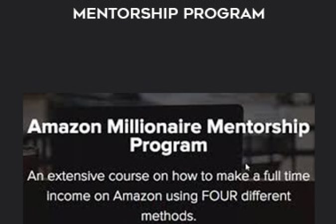 Jordan Kilburn - Amazon Millionaire Mentorship Program onnline courses