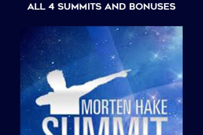 TCG - Morten Hake Summit - All 4 Summits and Bonuses onnline courses