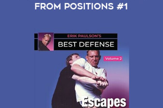 Erik Paulson Best Defense #2 Escapes from Positions #1 onnline courses