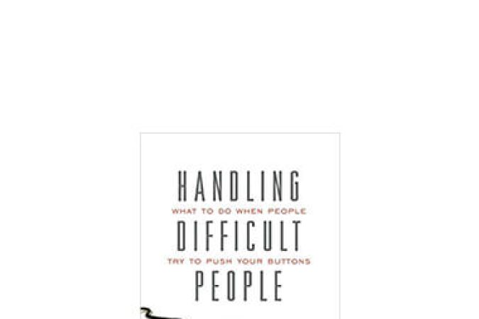 John Townsend - Handling the Difficult People onnline courses