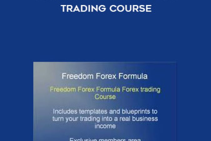 Freedom Forex Formula Trading Course onnline courses