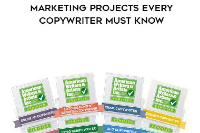 AWAI Verified™️: Mastering the 8 Digital Marketing Projects Every Copywriter Must Know onnline courses