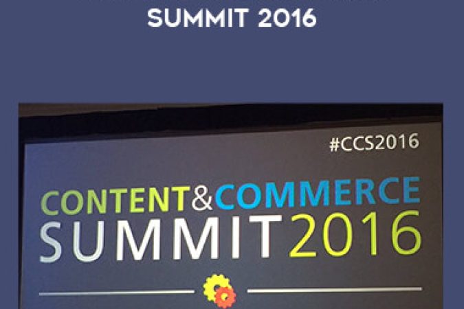 Digital Marketer - Content & Commerce Summit 2016 onnline courses