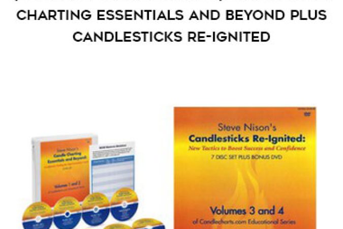 { 2 course Combo Bundle} Candlestick Charting Essentials and Beyond PLUS Candlesticks Re-Ignited by Steve Nison onnline courses