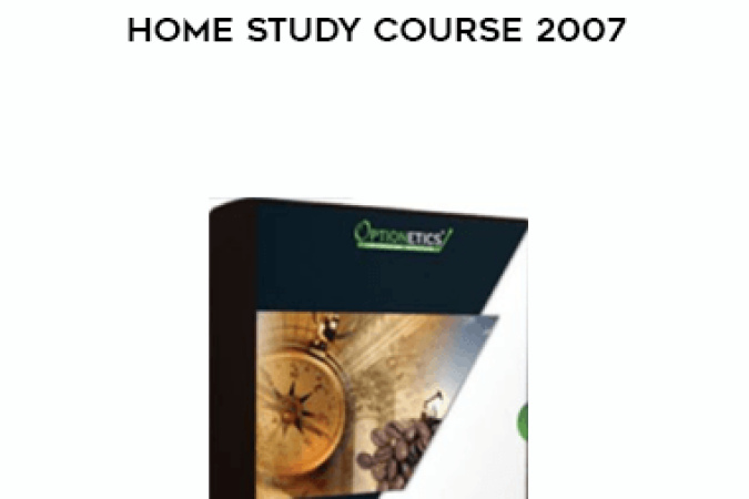 Complete Optionetics Futures & Commodities Home Study Course 2007 onnline courses