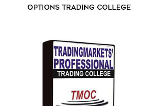 Joe Corona - Trading Markets Options Trading College onnline courses