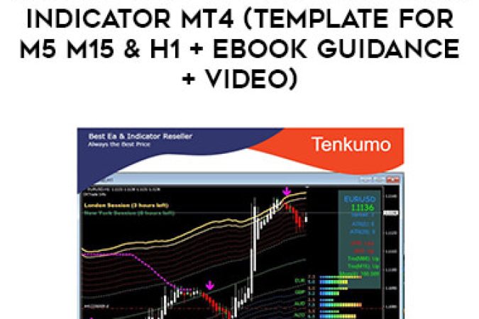 Golden Line V4 PREMIUM Forex Indicator MT4(Template for M5 M15 & H1 + Ebook Guidance + Video) onnline courses