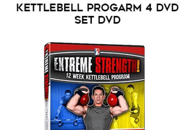 Steve Cotter - Extreme Strength 12 Week Kettlebell Progarm 4 DVD Set DVD onnline courses