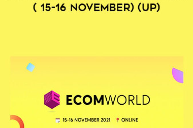 EcomWorld Conference 2021 ( 15-16 november) (UP) onnline courses