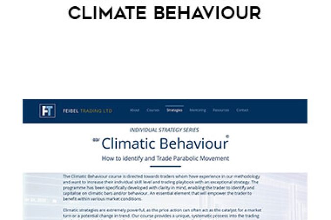 Feibel Trading - Climate Behaviour onnline courses