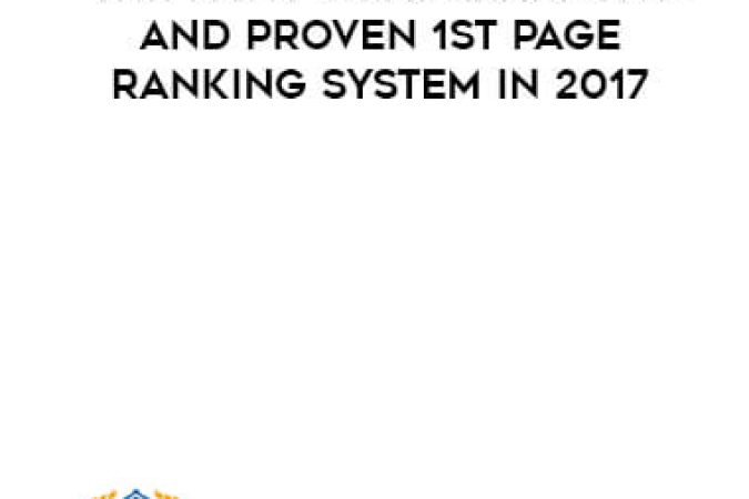 1st Page Academy – The Most Comprehensive and Proven 1st Page Ranking System In 2017 onnline courses