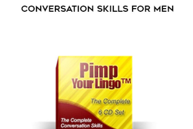 Stephan Erdman - Pimp Your Lingo - Advanced Conversation Skills For Men onnline courses