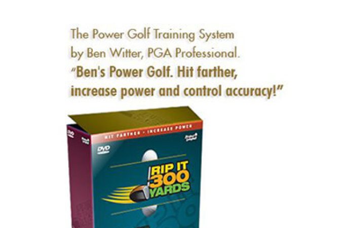 Ben Witter - Golf Drive: Rip it 300 yards onnline courses