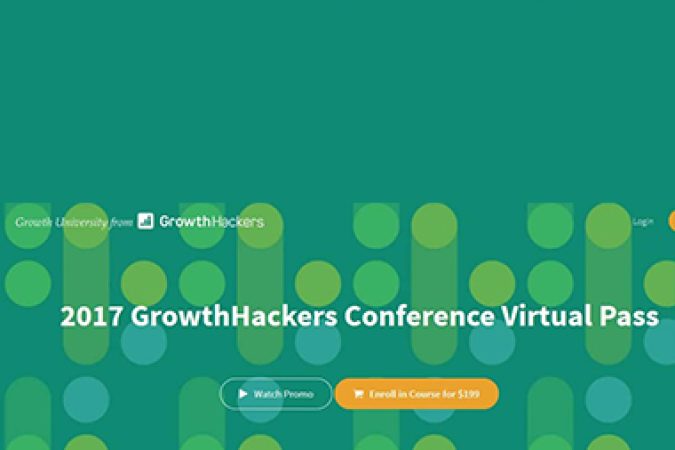 2017 GrowthHackers Conference Virtual Pass onnline courses