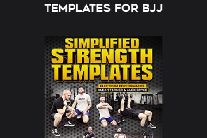 Alex Sterner & Alex Bryce - Simplified Strength Training Templates For BJJ onnline courses