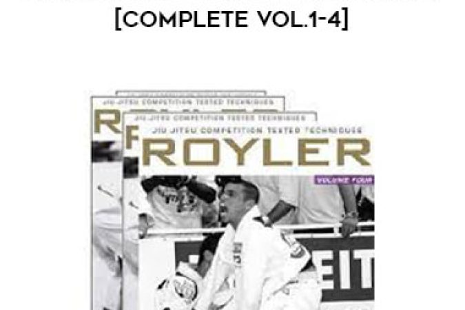 Royler Gracie Competition Tested Techniques [Complete Vol.1-4] onnline courses