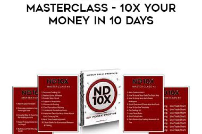 ND10X Trading System Masterclass - 10x Your Money in 10 days onnline courses