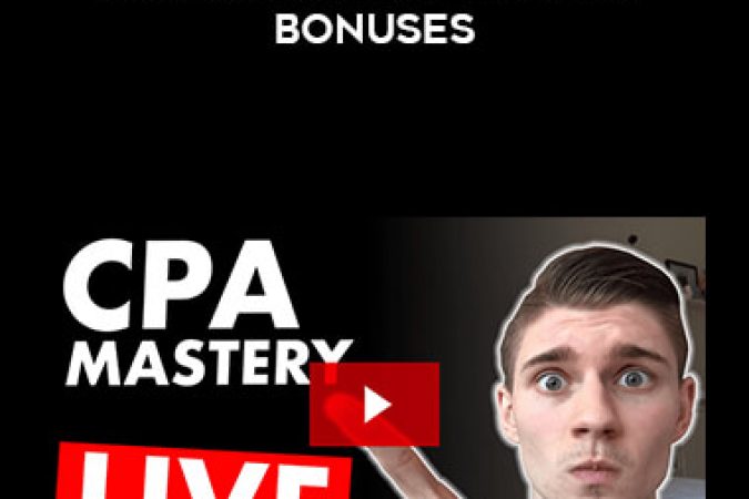 Damien Belak - CPA Marketing Mastery   Bonuses onnline courses