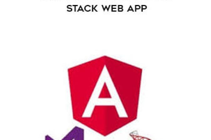 Learn Angular 8 - creating a simple Full Stack Web App onnline courses