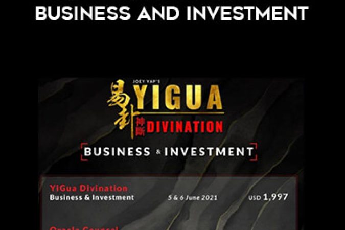 2021 Yi Gua Divination – Business and Investment onnline courses