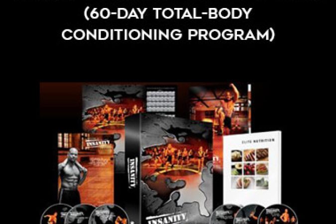 INSANITY Workout Deluxe 10 DVDs (60-Day Total-Body Conditioning Program) onnline courses