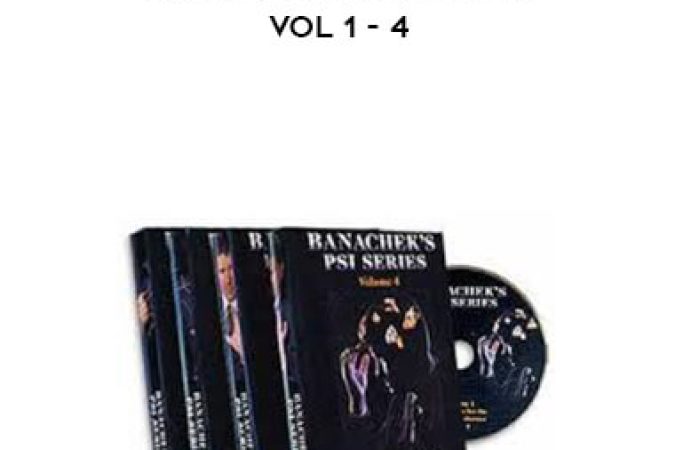 Banachek's PSI Series - Vol 1 - 4 onnline courses