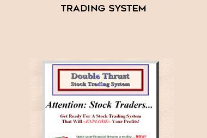 Kevin Butler - The Double Thurst Stock Trading System onnline courses