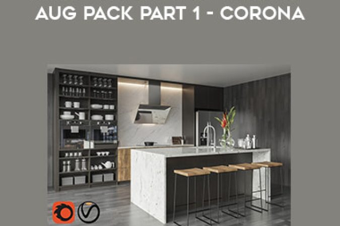 3DDD - 3DSky PRO models - Aug Pack Part 1 - Corona onnline courses