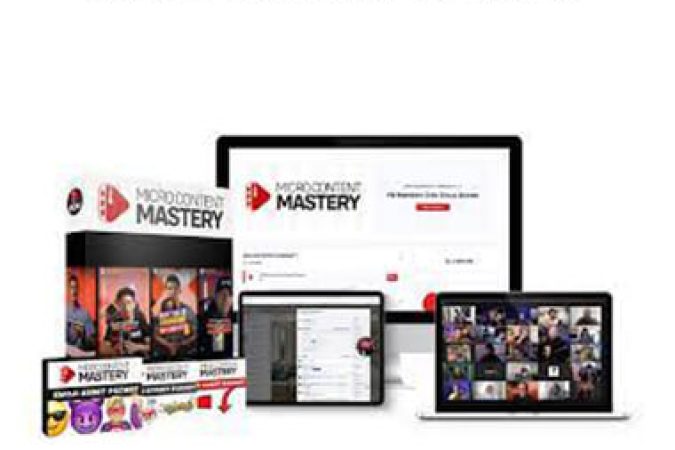 Mark Cloutier - Micro Content Mastery onnline courses