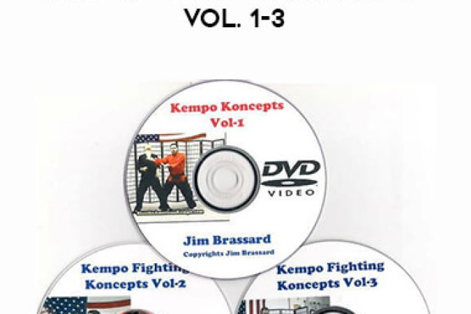 Jim Brassard - Kempo Fighting Koncepts Vol. 1-3 onnline courses