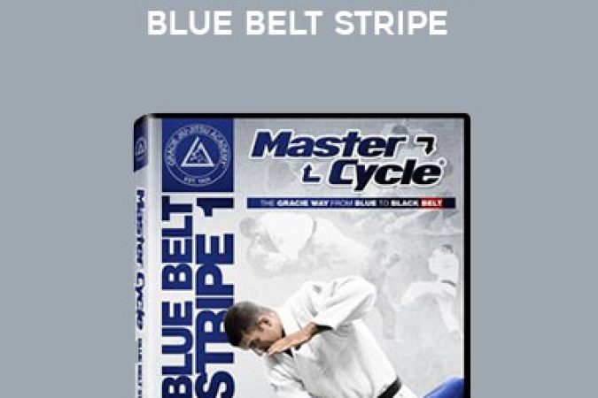 Gracie - Master Cycle Blue Belt Stripe onnline courses