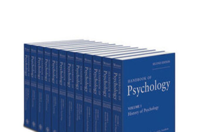 Handbook of Psychology (12 Volume Set) by Irving B. Weiner onnline courses