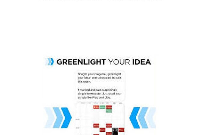 Ramit Sethi - Greenlight Your Idea onnline courses