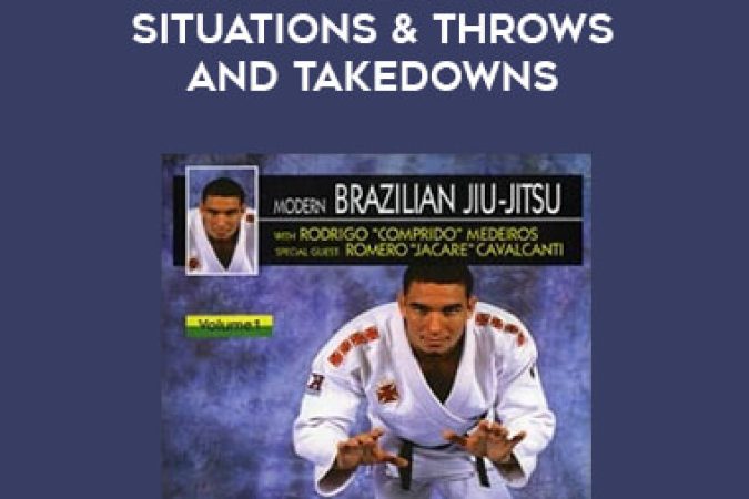 Modern Brazilian Jiu-Jitsu Medeiros - escapes From Street Situations & Throws And Takedowns. onnline courses