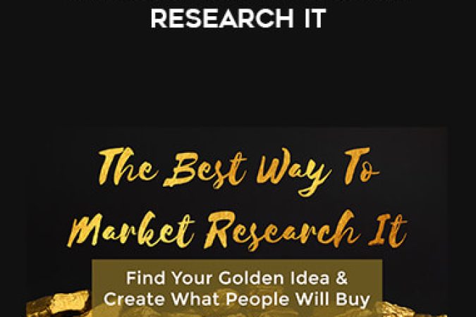 Joshua Lisec - The Best Way to Market Research it onnline courses