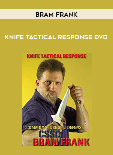 Knife Tactical Response DVD by Bram Frank onnline courses