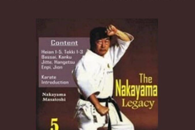 Shotokan Karate - The Nakayama Legacy Vol.1-5 onnline courses