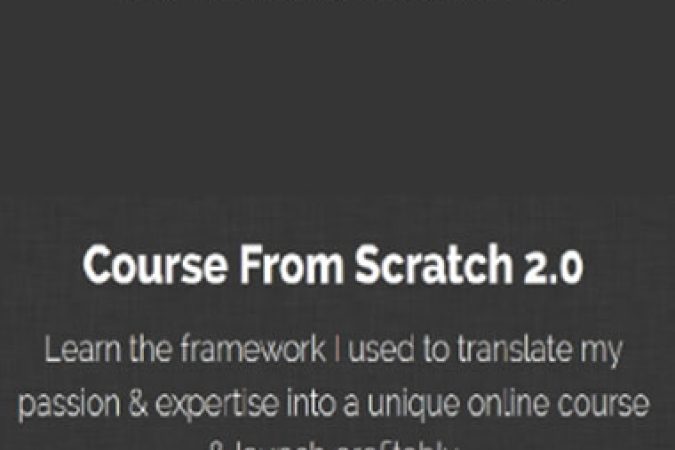 Danielle Leslie - Course From Scratch 2.0 onnline courses