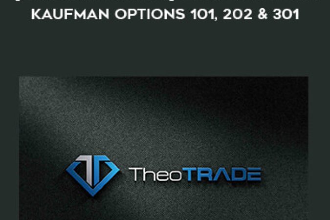 [3 Course Bundle] TheoTrade Don Kaufman Options 101