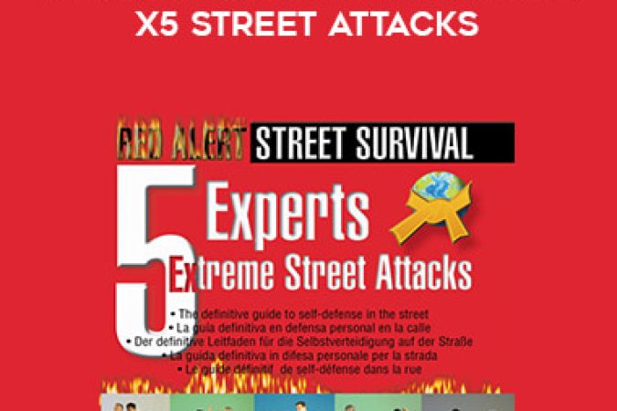 DVD Self Defense 5 Experts x 5 Street Attacks onnline courses