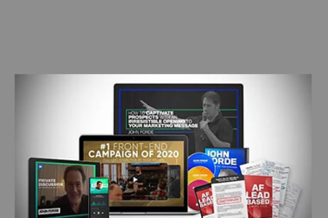 (Video course) John Forde – Leads Bundle onnline courses