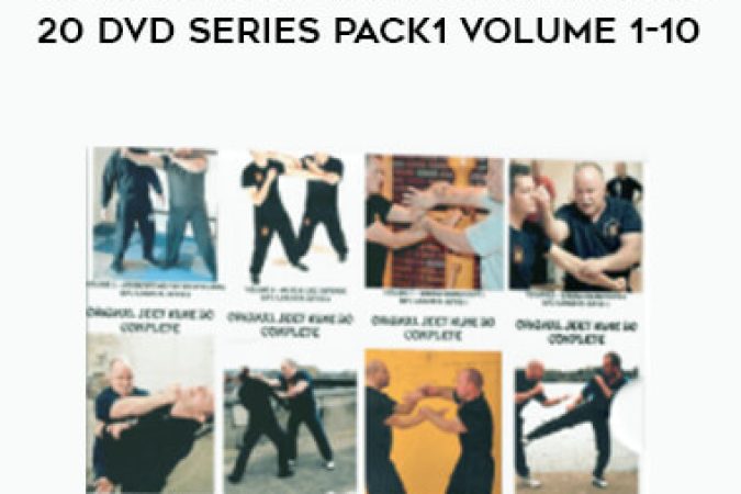 Orginal Jeet Kune Do Complete 20 DVD Series Pack1 Volume 1-10 onnline courses