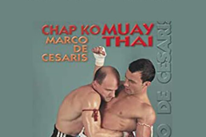 CHAP KO MUAY THAI DVD WITH MARCO DE CESARIS onnline courses